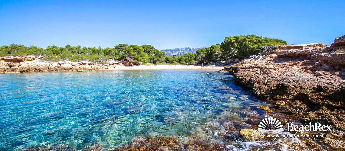 Spain - Camp de Tarragona -  Calafat - Cala Lo Ribellet