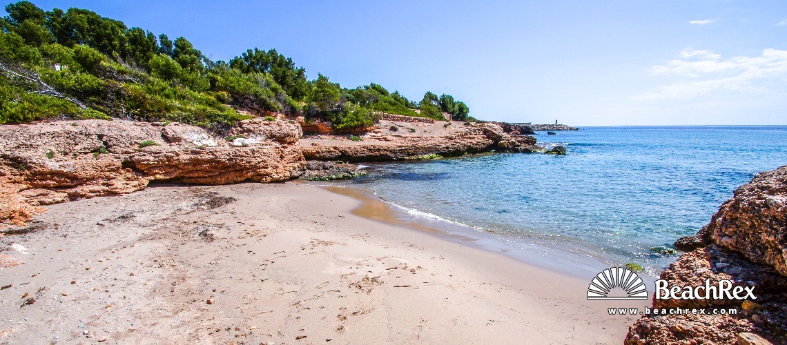 Spain - Camp de Tarragona -  Calafat - Platja Cinquena