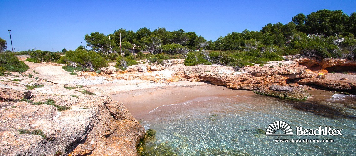 Spain - Camp de Tarragona -  Calafat - Platja Cinquena