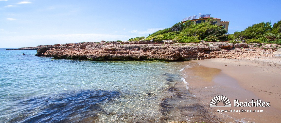 Spain - Camp de Tarragona -  Calafat - Platja Cinquena