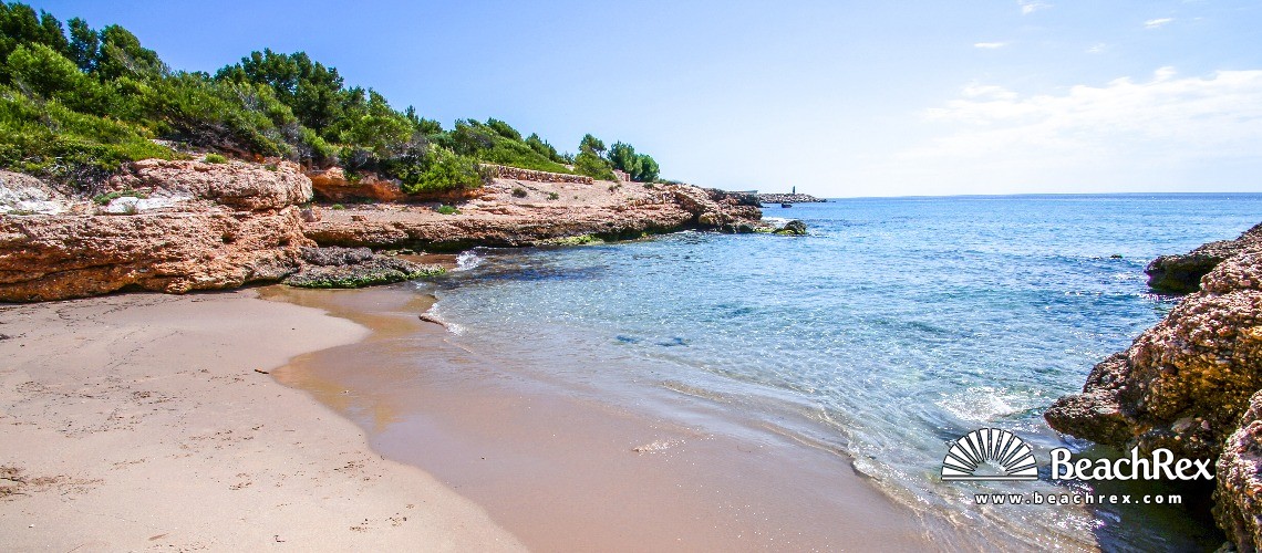 Spain - Camp de Tarragona -  Calafat - Platja Cinquena