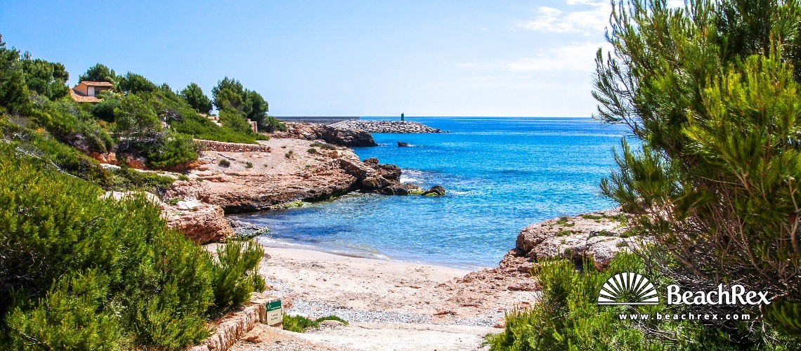 Spain - Camp de Tarragona -  Calafat - Platja Cinquena