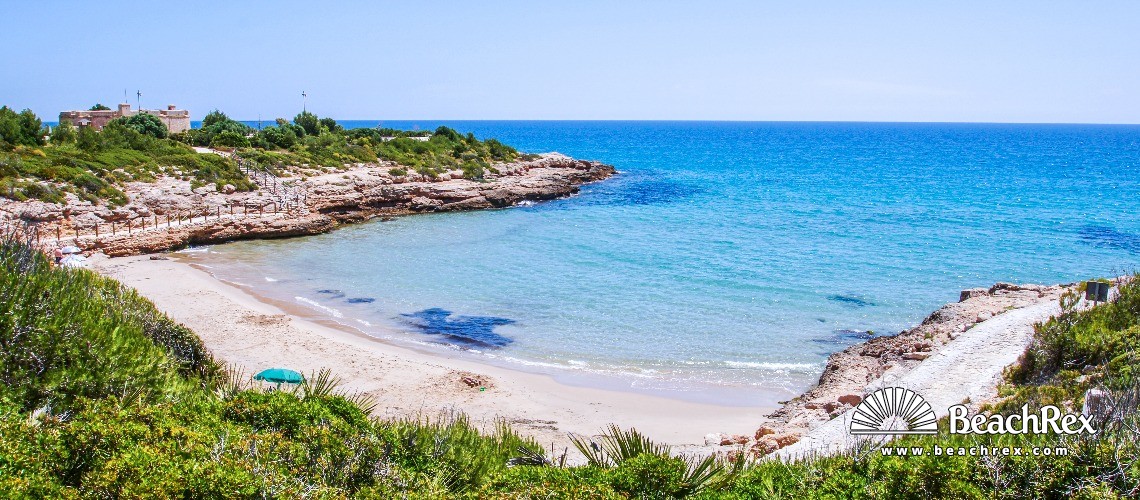 Spanien - Camp de Tarragona -  les Tres Cales - Cala del Vidre