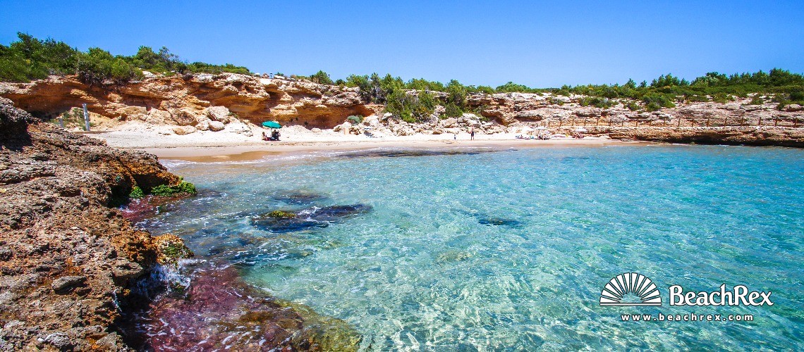 Spain - Camp de Tarragona -  les Tres Cales - Cala del Vidre