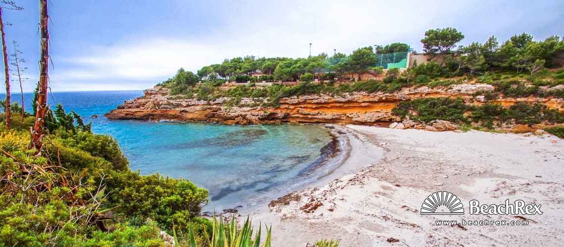 espagne - Camp de Tarragona -  L'Ametlla de Mar - Plage de l'Estany Tort