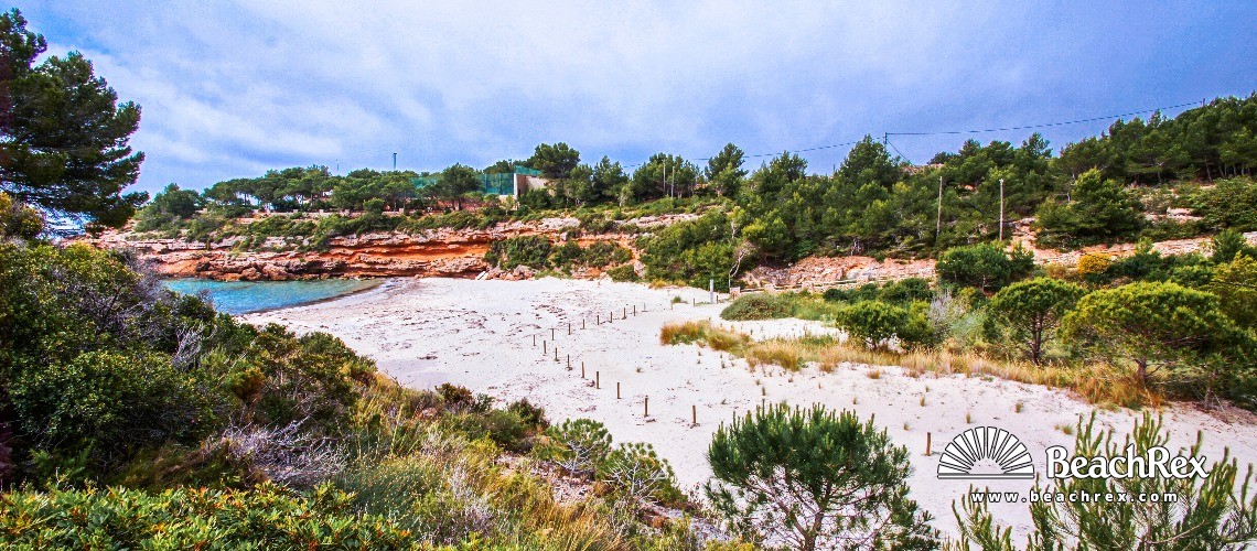 Spain - Camp de Tarragona -  L'Ametlla de Mar - Beach de l'Estany Tort