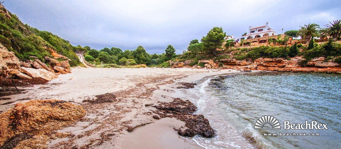 Spain - Camp de Tarragona -  L'Ametlla de Mar - Beach de l'Estany Tort