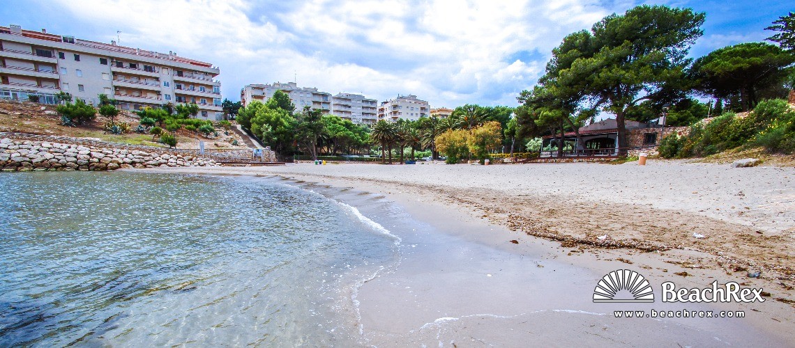 Spanien - Camp de Tarragona -  L'Ametlla de Mar - Strand de Pixavaques