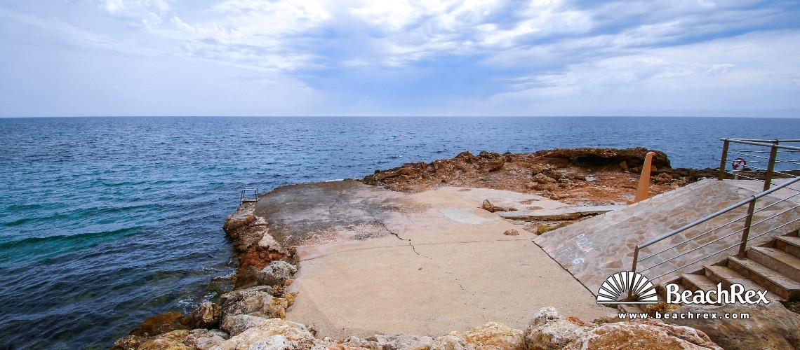 Spanien - Camp de Tarragona -  L'Ametlla de Mar - Strand de Pixavaques