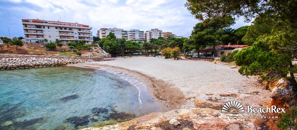 Spanien - Camp de Tarragona -  L'Ametlla de Mar - Strand de Pixavaques