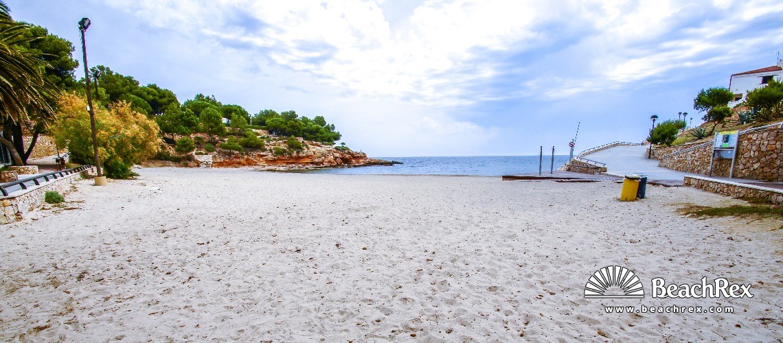 Spanien - Camp de Tarragona -  L'Ametlla de Mar - Strand de Pixavaques
