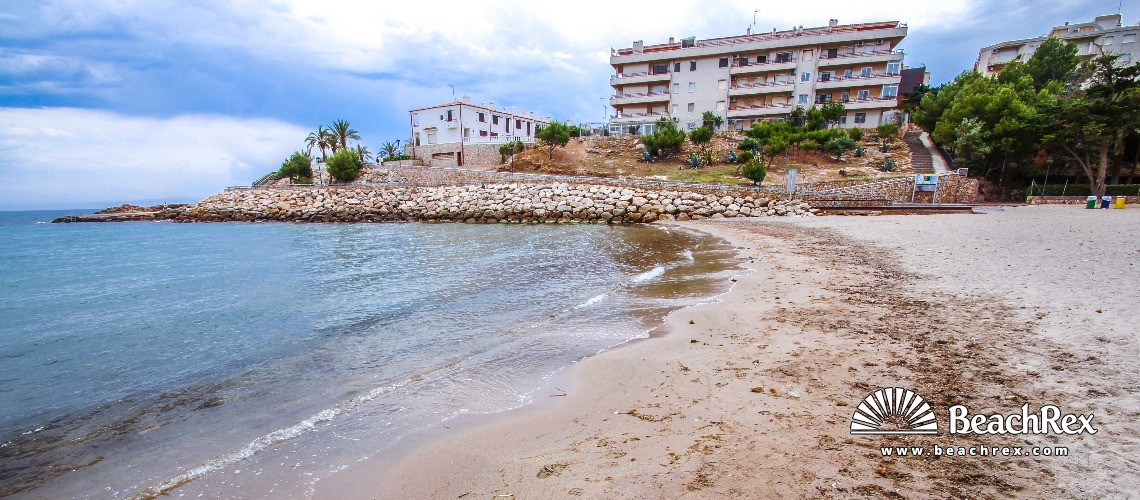 Spanien - Camp de Tarragona -  L'Ametlla de Mar - Strand de Pixavaques