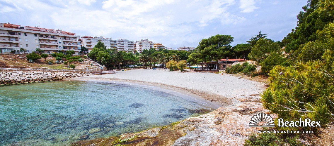 Spanien - Camp de Tarragona -  L'Ametlla de Mar - Strand de Pixavaques