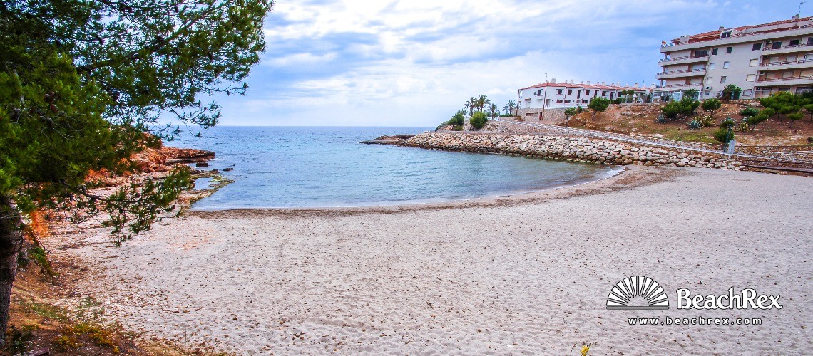 Spanien - Camp de Tarragona -  L'Ametlla de Mar - Strand de Pixavaques
