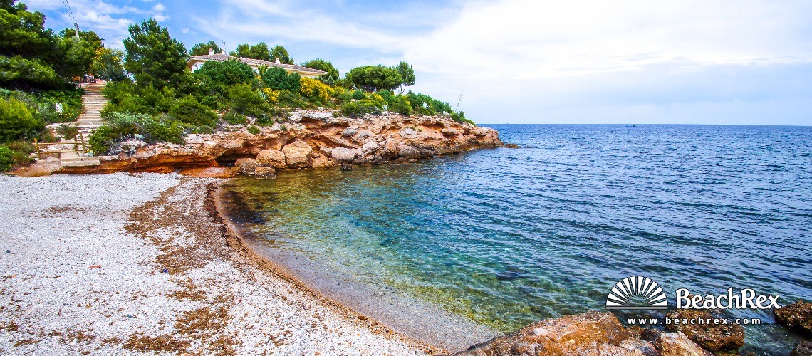 Spain - Camp de Tarragona -  L'Ametlla de Mar - Beach Bon Caponet