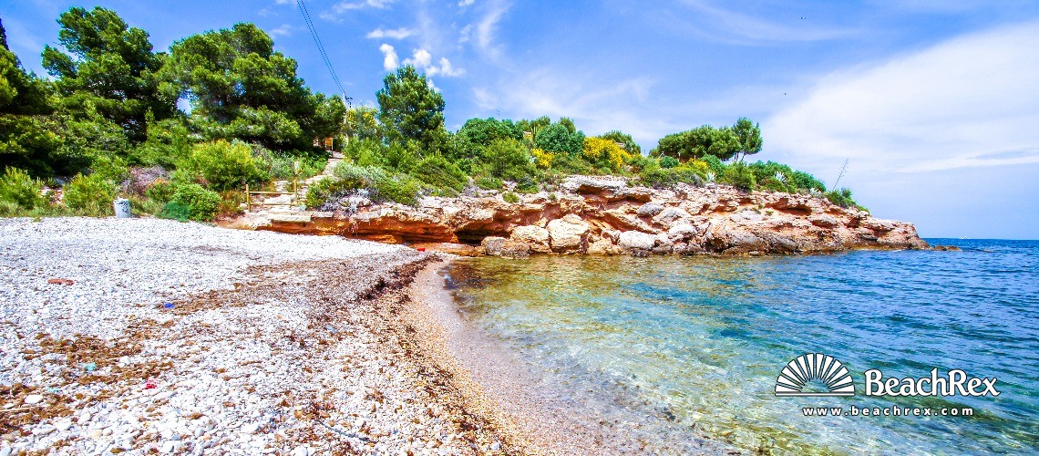 Spain - Camp de Tarragona -  L'Ametlla de Mar - Beach Bon Caponet