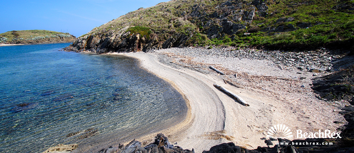 Spanien - Comarques gironines -  Cadaqués - Strand Boquelles