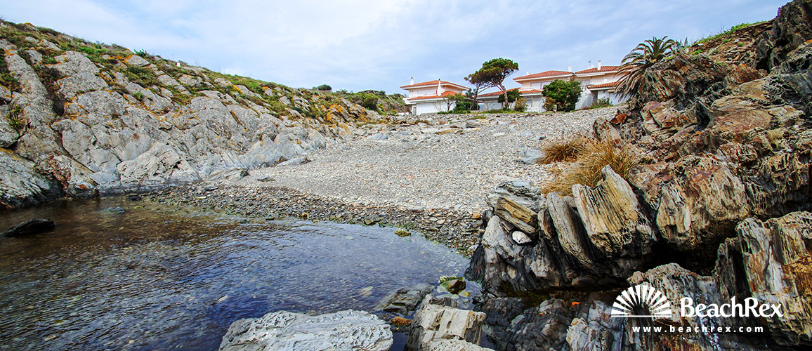 Spanien - Comarques gironines -  Cadaqués - Strand Racó d'en Sanés