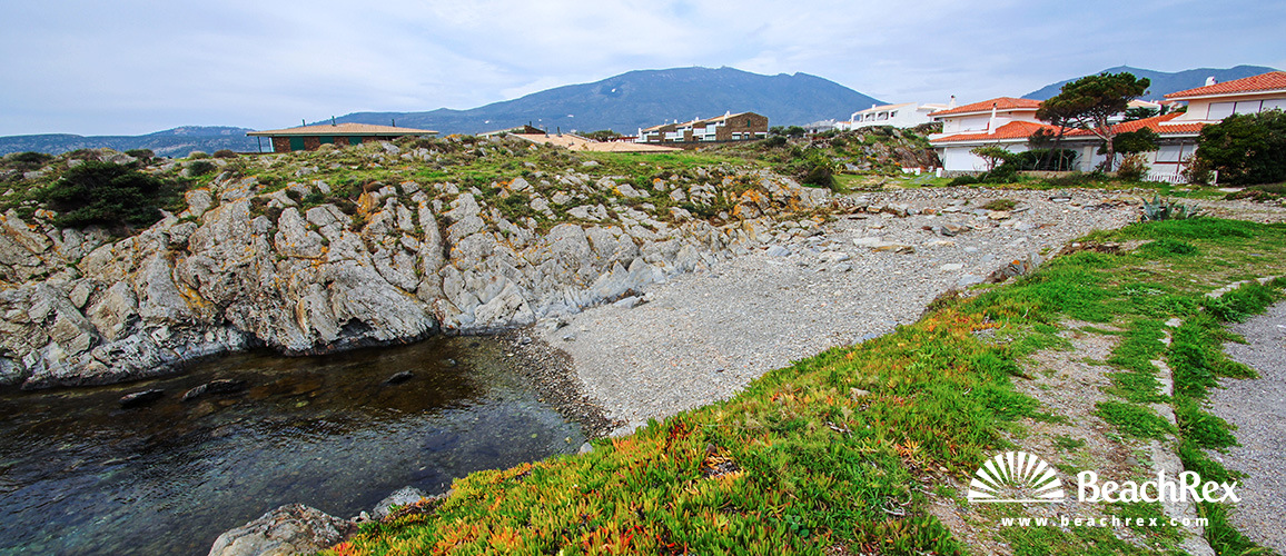 Spanien - Comarques gironines -  Cadaqués - Strand Racó d'en Sanés