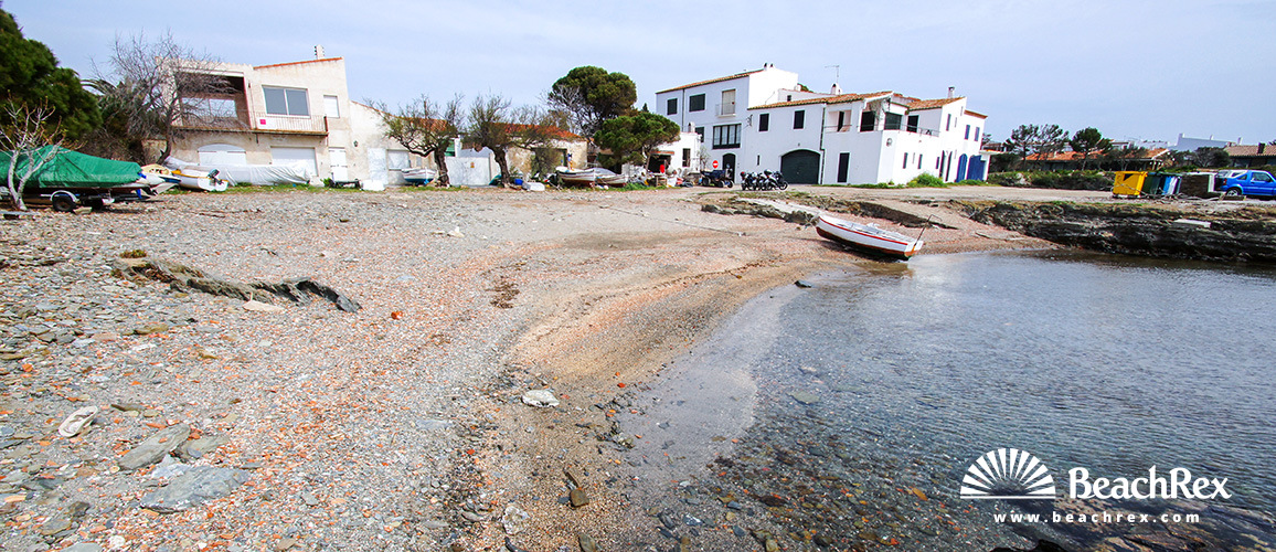 Spanien - Comarques gironines -  Cadaqués - Strand de S'Aranella