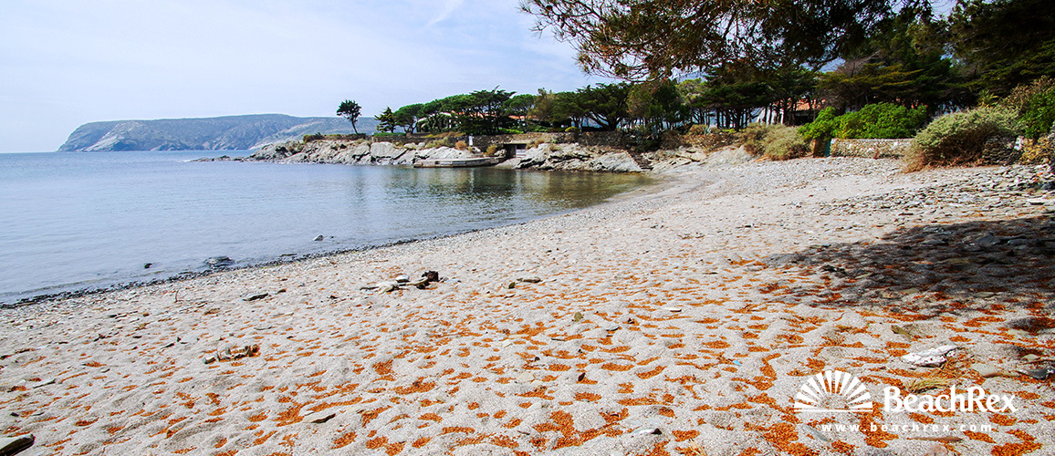 Spanien - Comarques gironines -  Cadaqués - Strand d'en Pere Fet