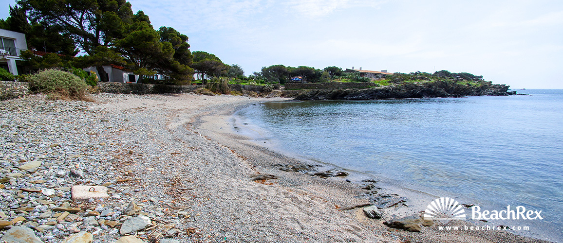 Spanien - Comarques gironines -  Cadaqués - Strand d'en Pere Fet