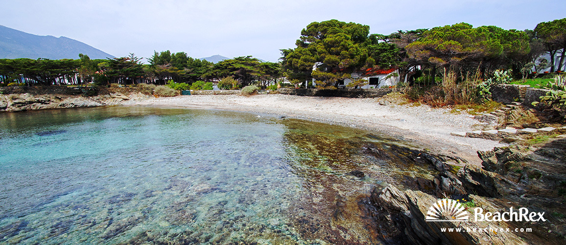 Spanien - Comarques gironines -  Cadaqués - Strand d'en Pere Fet