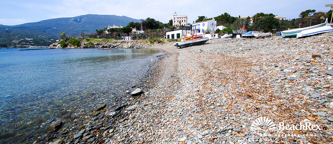 Spain - Comarques gironines -  Cadaqués - Beach Ses Oliveres