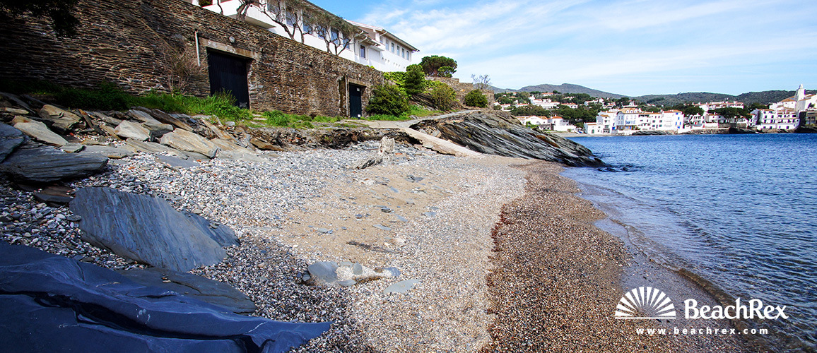Spanien - Comarques gironines -  Cadaqués - Strand de Sa Jorneta