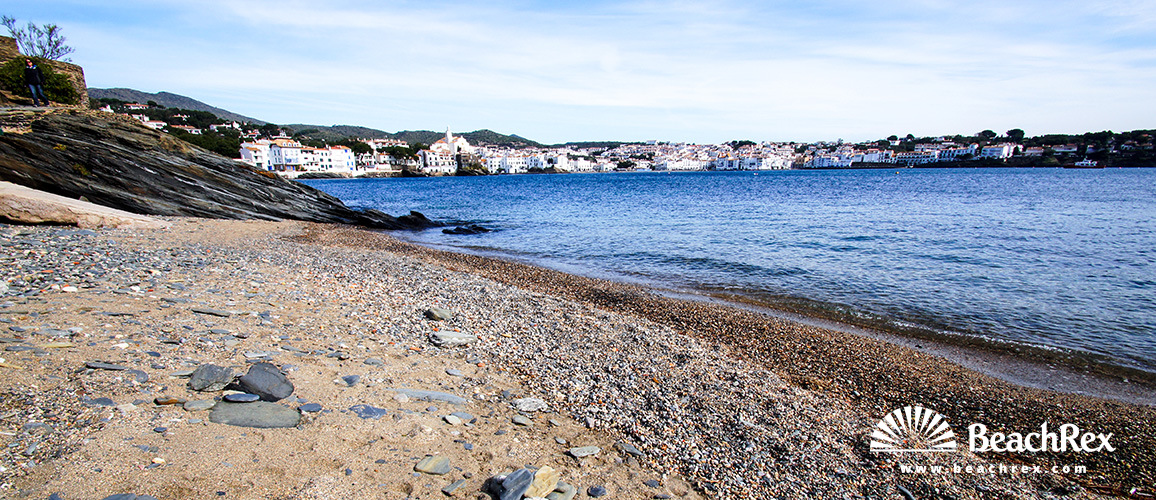 Spanien - Comarques gironines -  Cadaqués - Strand de Sa Jorneta
