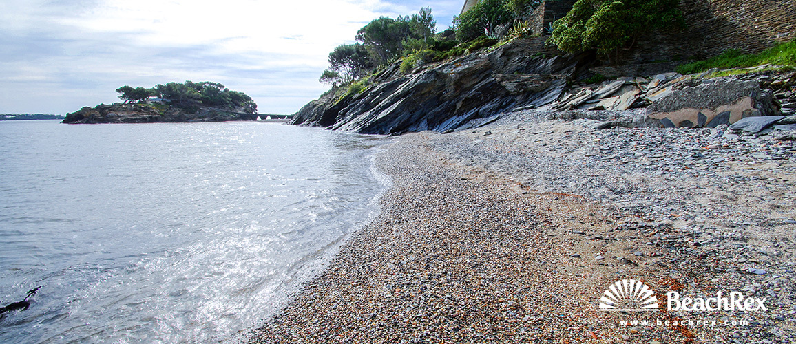 Spanien - Comarques gironines -  Cadaqués - Strand de Sa Jorneta