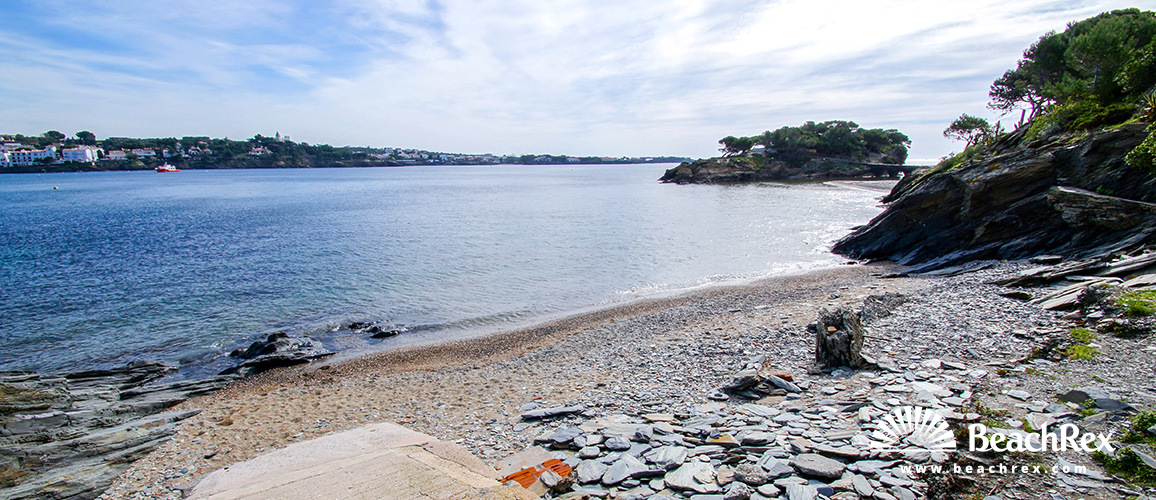 Spanien - Comarques gironines -  Cadaqués - Strand de Sa Jorneta