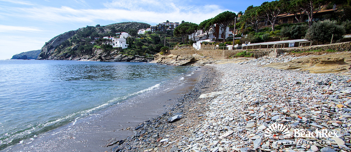 Spain - Comarques gironines -  Cadaqués - Beach sa Conca