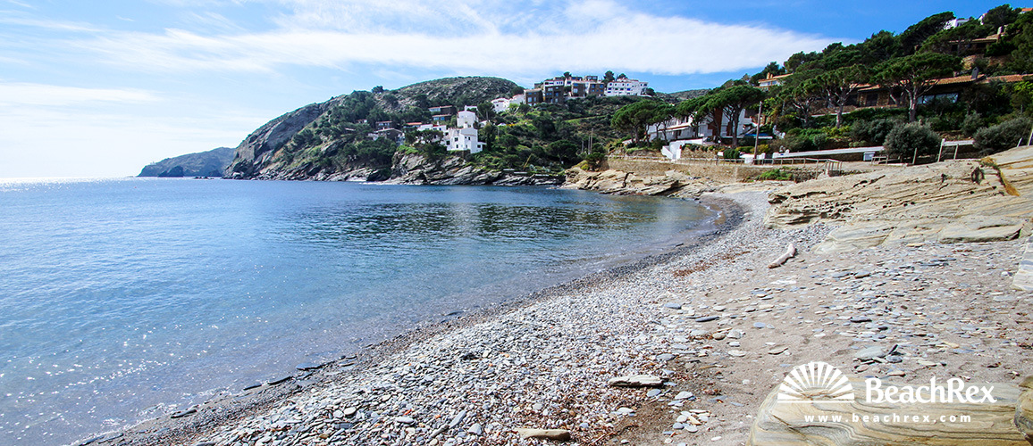 Spain - Comarques gironines -  Cadaqués - Beach sa Conca