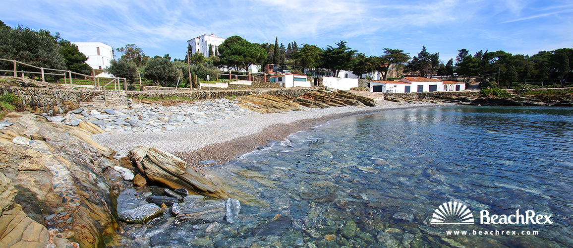 Spain - Comarques gironines -  Cadaqués - Beach sa Conca