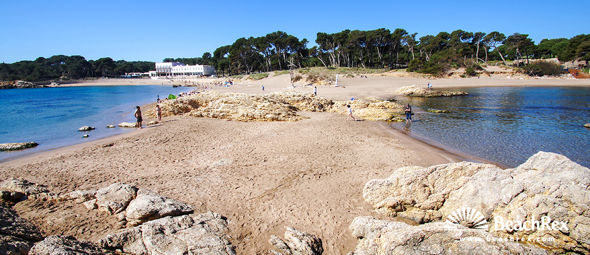 Spain - Comarques gironines -  L'Escala - Beach Muscleres & Portitxol