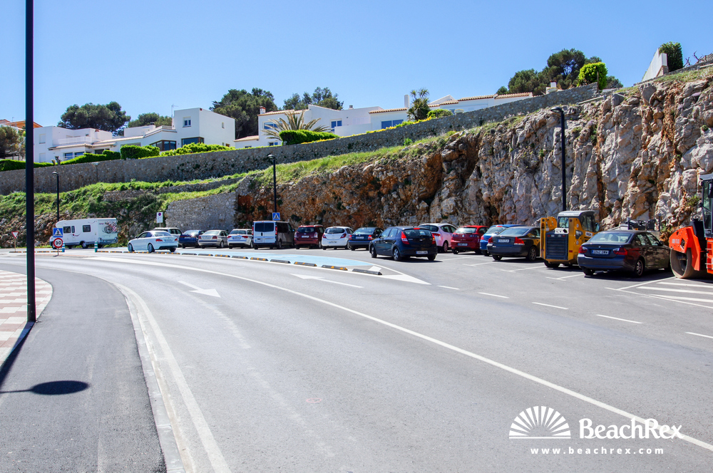 Spanien - Comarques gironines -  L'Escala - Strand Baixada Monjo