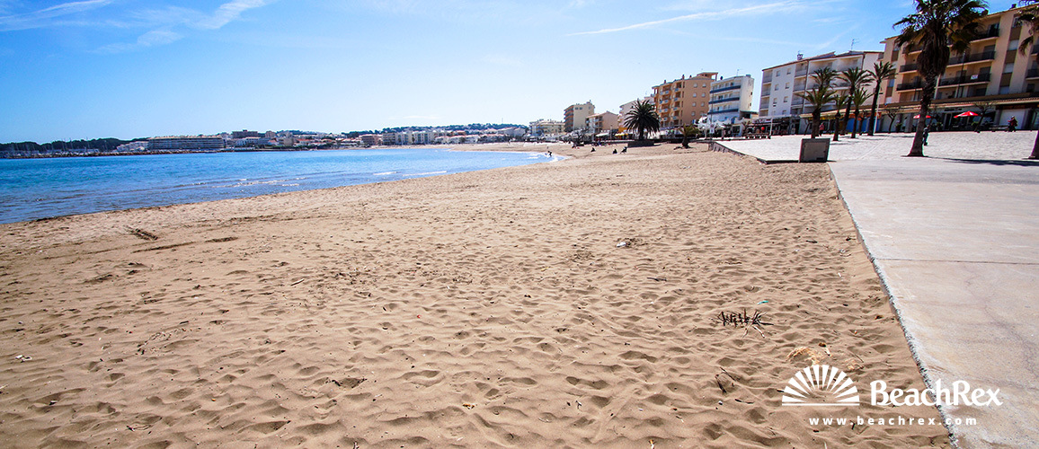 Espana - Comarques gironines -  L'Escala - Playa de Riells