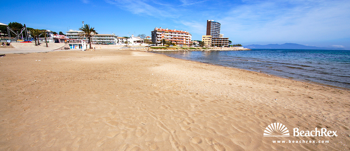 Espana - Comarques gironines -  L'Escala - Playa de Riells