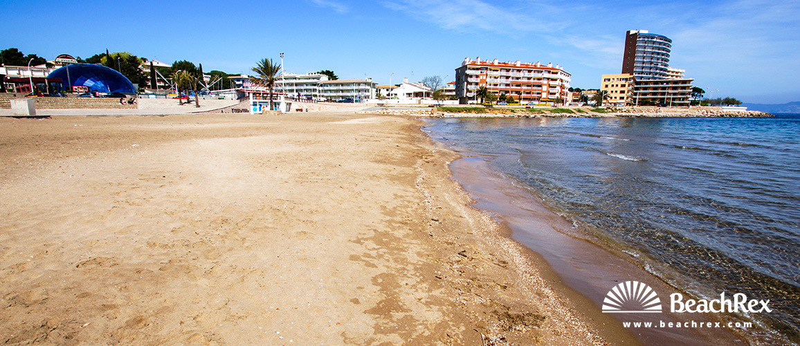Espana - Comarques gironines -  L'Escala - Playa de Riells