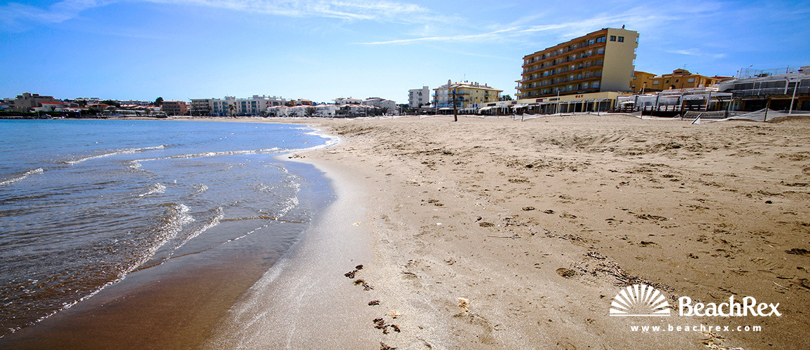 Espana - Comarques gironines -  L'Escala - Playa de Riells