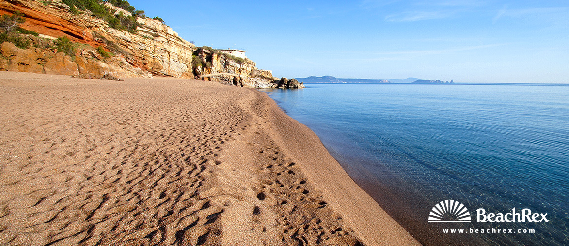 Spain - Comarques gironines -  Bergur - Beach de l'Illa Roja