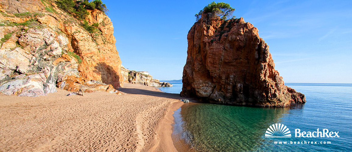 Spain - Comarques gironines -  Bergur - Beach de l'Illa Roja
