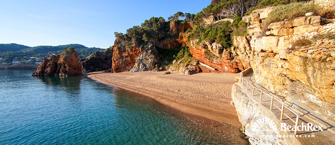 Spain - Comarques gironines -  Bergur - Beach de l'Illa Roja
