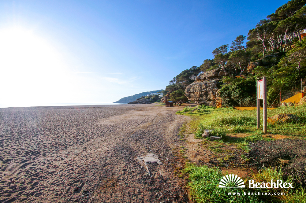 Spain - Comarques gironines -  Bergur - Beach de l'Illa Roja