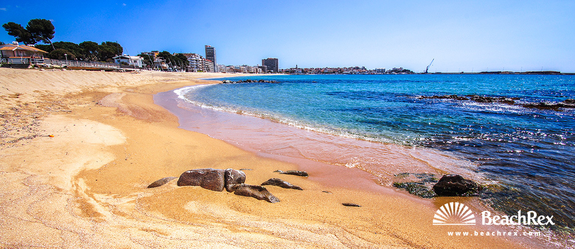 Espana - Comarques gironines -  Calonge - Playa de Sant Antoni