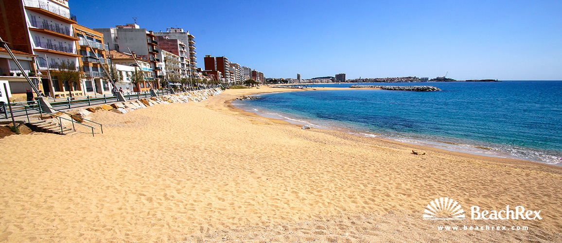 Espana - Comarques gironines -  Calonge - Playa de Sant Antoni