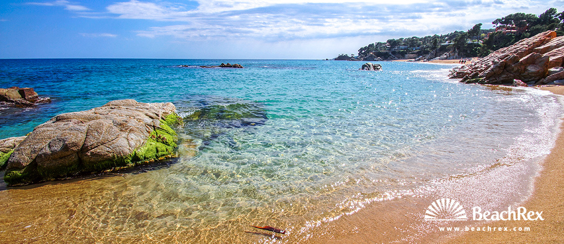 Espana - Comarques gironines -  Calonge - Playa del Forn