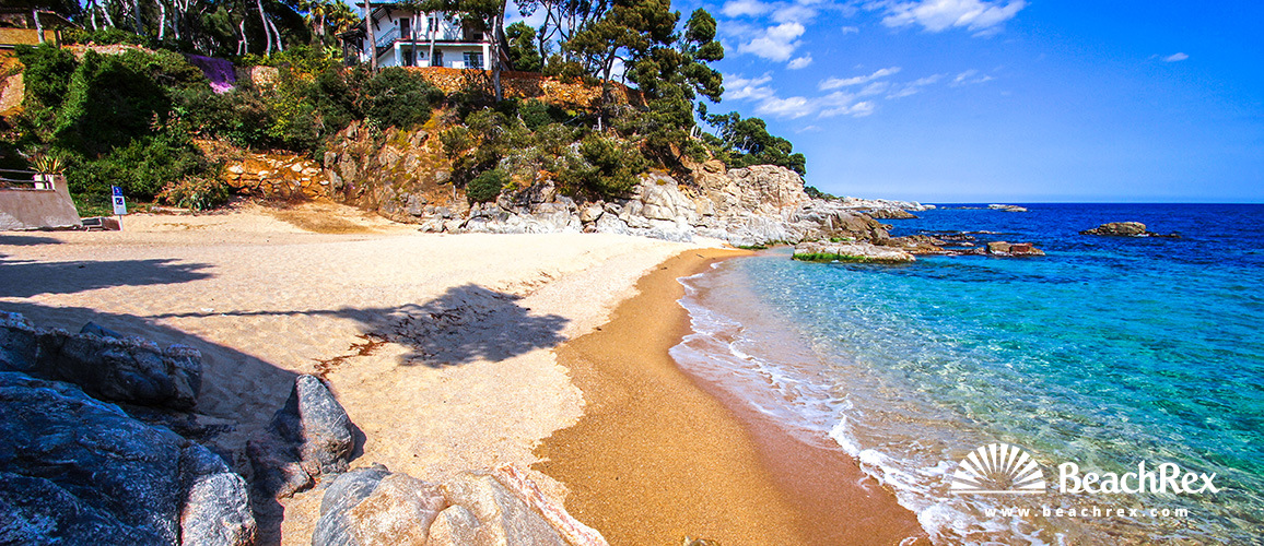 Espana - Comarques gironines -  Calonge - Playa del Forn