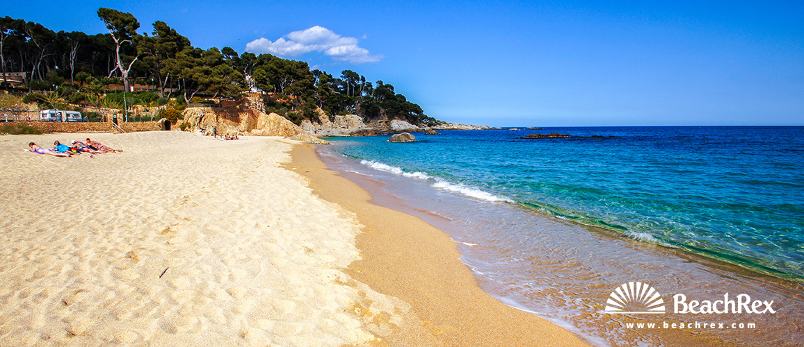 Spain - Comarques gironines -  Calonge - Beach Can Cristus